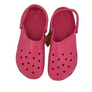 NWT CROCS Pink Slip On Shoes Size XL (12-14) Women's
